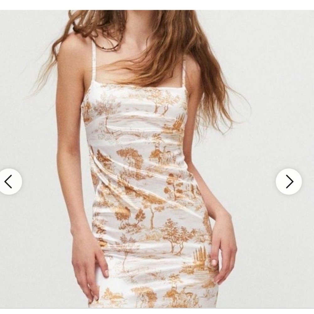 Urban Outfitters satin cami mini dress